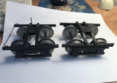 Repaired Train Wheels