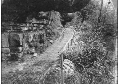 1909 Stage trail width