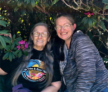 Linda and Alicia Kalista